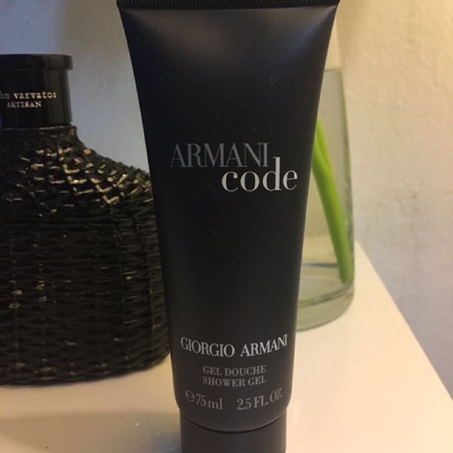 armani code shower gel