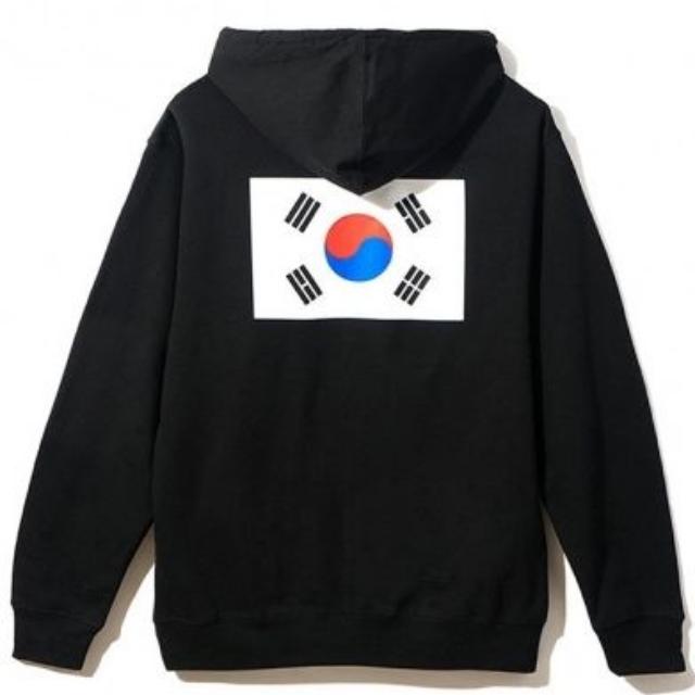 Assc korean cheap flag hoodie