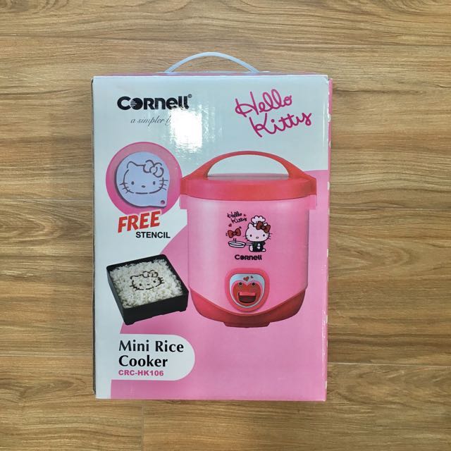 BNIB Cornell Hello Kitty mini rice cooker, TV & Home Appliances