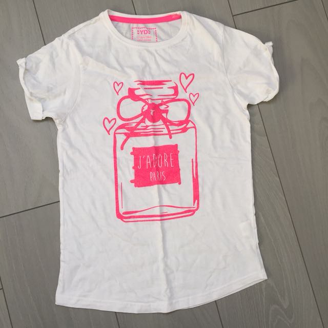 Brand New Primark J Adore Paris T Shirt Size 12 13 Years Women S