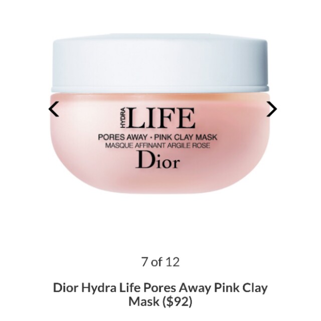 New Dior Hydra Life Pink Clay Mask Dior Hydra Life Sobert Essence Dior  Prestige Exceptional Regenerating Eye Care Dior Prestige Satin Brightening  Lotion or Diorsnow Anti Spot Serum Dior Nude Air Dior