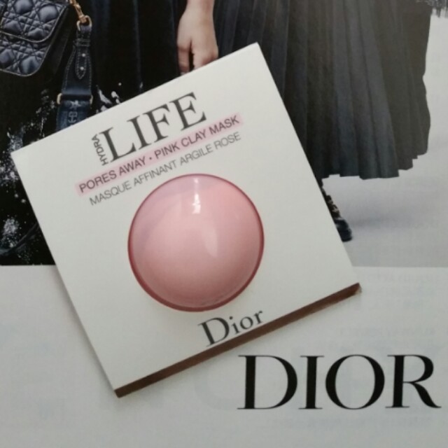 Christian Dior Hydra Life Pores Away Pink Clay Mask Skin Care  Tinkerlust