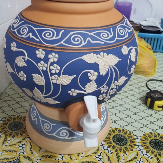 Clay pot water dispenser, TV & Home Appliances, Kitchen Appliances
