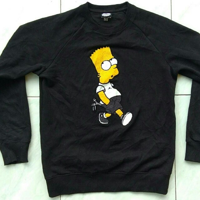 simpsons crewneck