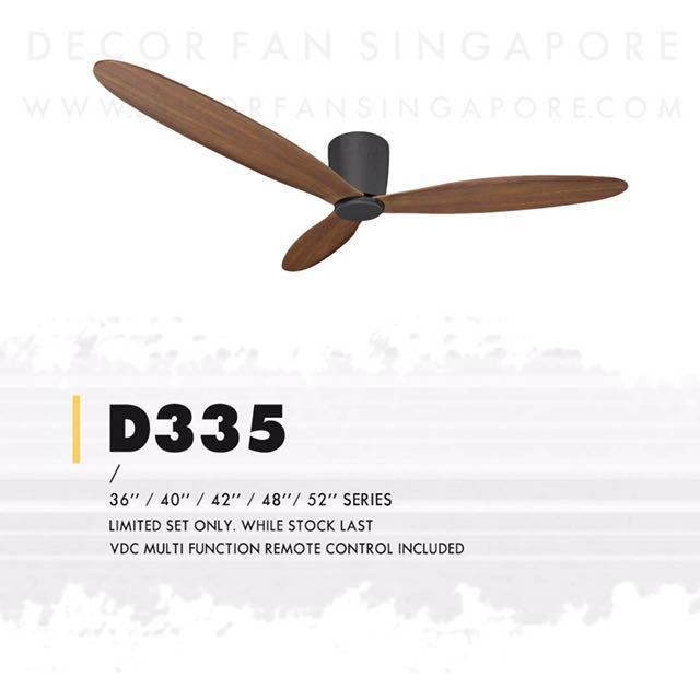 D335 42 Scandinavian Styled Amasco Dc Fan Bnib Furniture Others