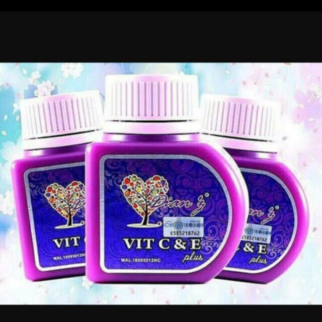 Dianz Vitamin C E Plus For My Skin Zaza Iman