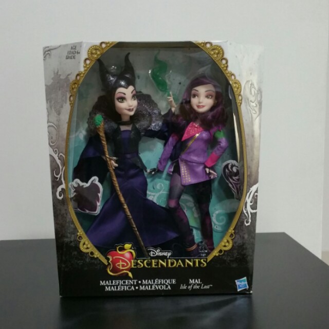 Mal and outlet maleficent dolls