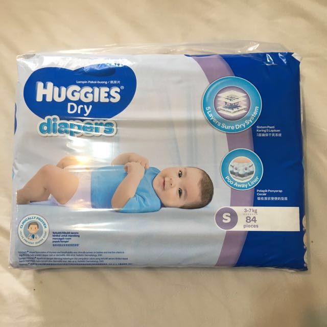 huggies dry diapers s