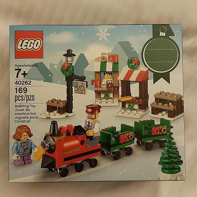 lego christmas train 40262