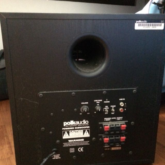 Polk audio psw 202 sales
