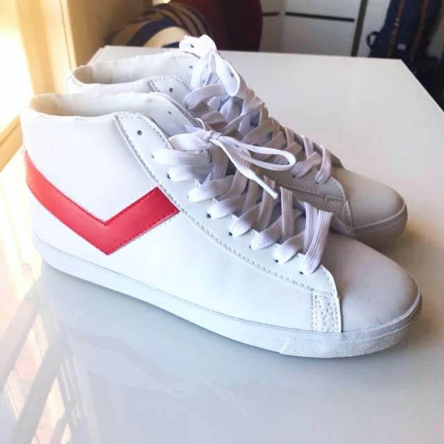 pony high top sneakers