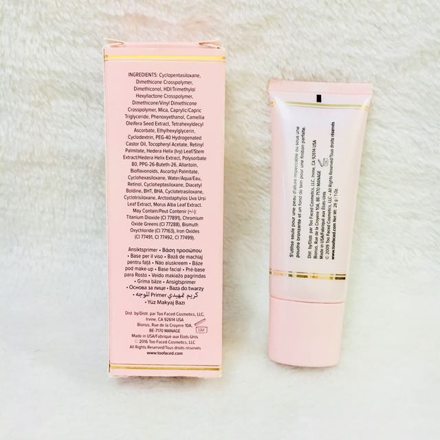 Preloved Too Faced Primed Poreless Skin Smoothing Face Primer Olshop Fashion Olshop Produk Kecantikan Di Carousell