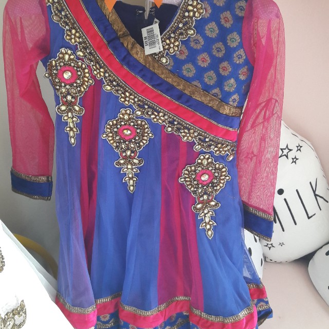 Punjabi Indian Dress Divali Diwali Babies Kids Girls Apparel On Carousell