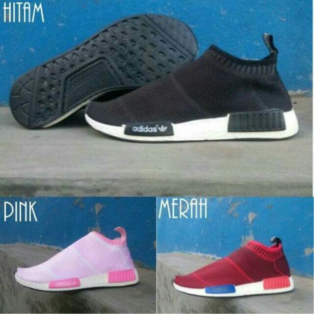 Sepatu Cewek Adidas Slop Adidas Nmd Slip On New Olshop Fashion Olshop Wanita Di Carousell