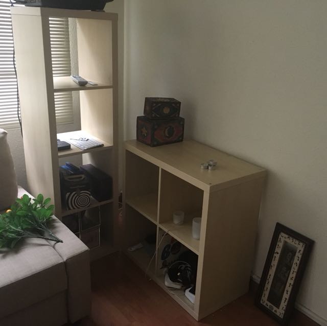 Set Of 2 Ikea Wall Cabinets 1x4 And 2x2 Furniture Shelves Drawers On Carousell