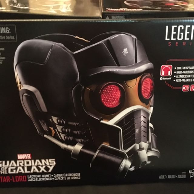 Hasbro marvel legends star top lord helmet