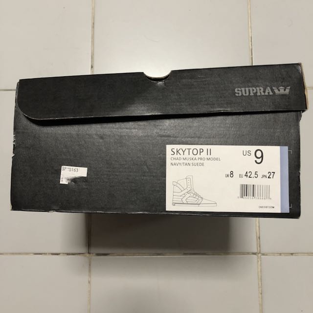 Supra SKYTOP II Chad Muska Pro Model Men s Fashion Footwear