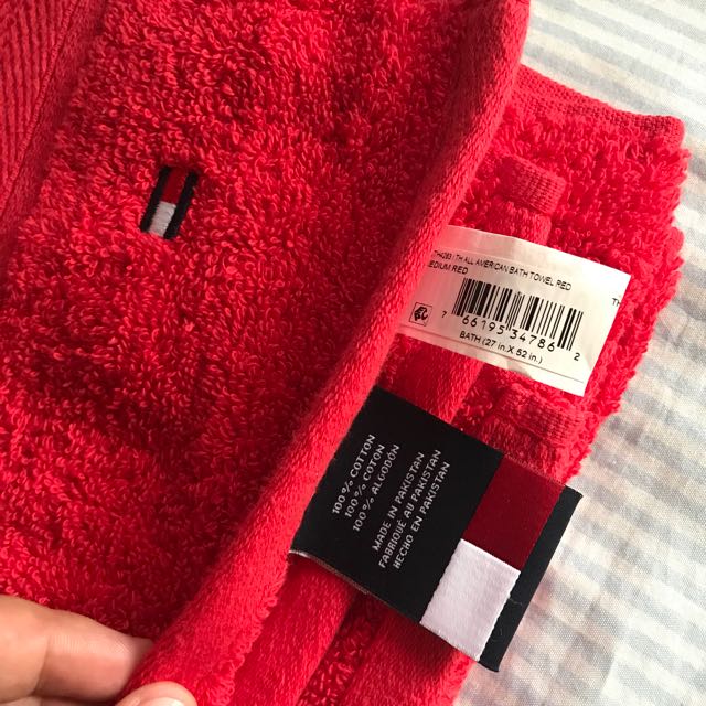 Macy's tommy new arrivals hilfiger bath towels