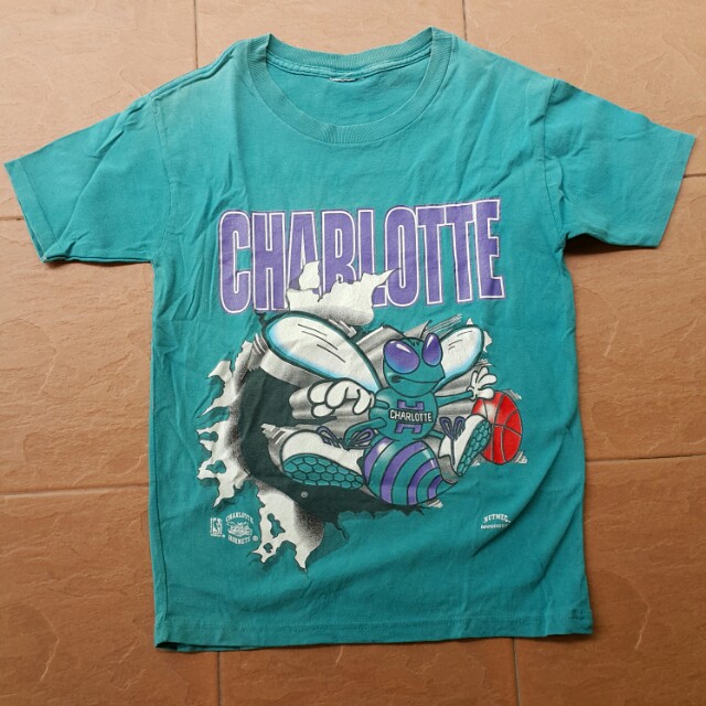 retro charlotte hornets shirt