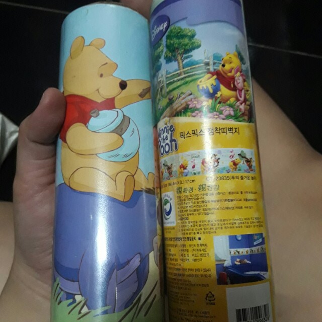 Walpaper Dinding Kamar Winni The Pooh Home Amp Furniture On