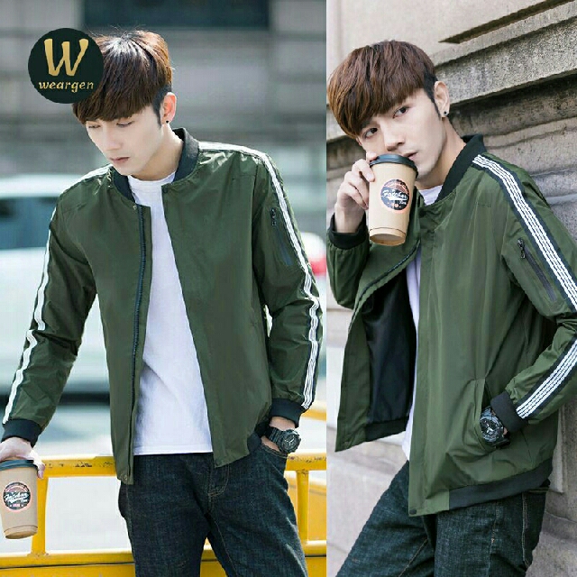 Jaket bomber korea style discount