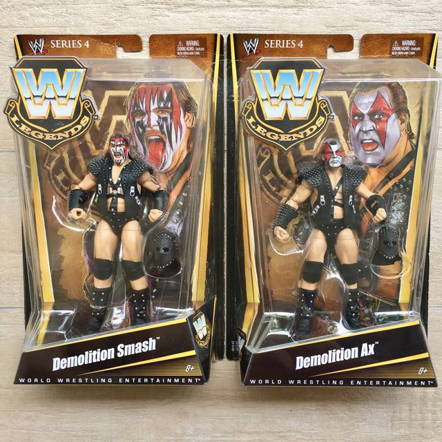 wwe elite demolition