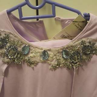Rina Nichie cape kurung set