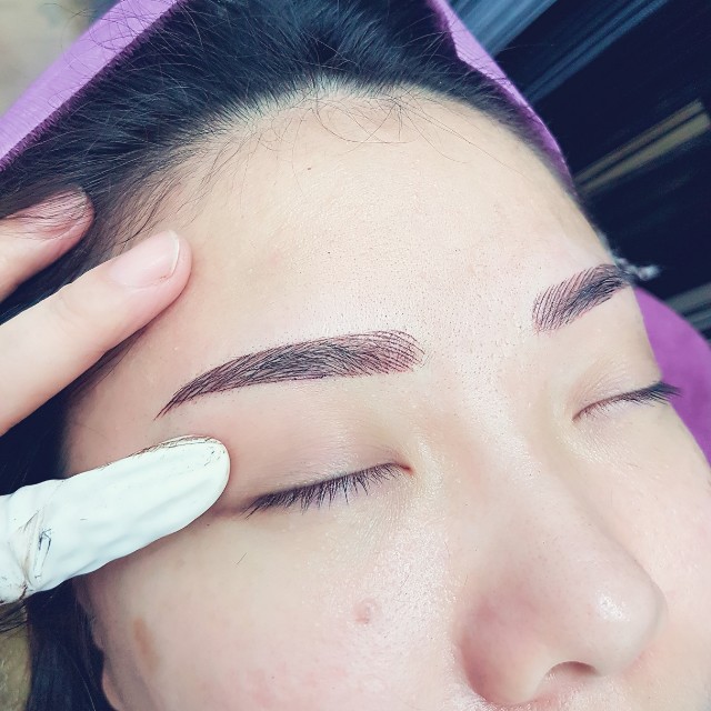 3d Eyebrow Microblading 丝线眉 Health Beauty Makeup On Carousell