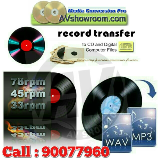 Avshowroom Offers a Service To Convert your VHS / SVHS / VHSC