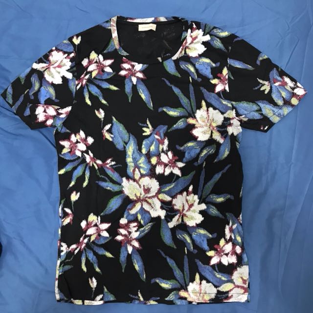 Balenciaga floral tee