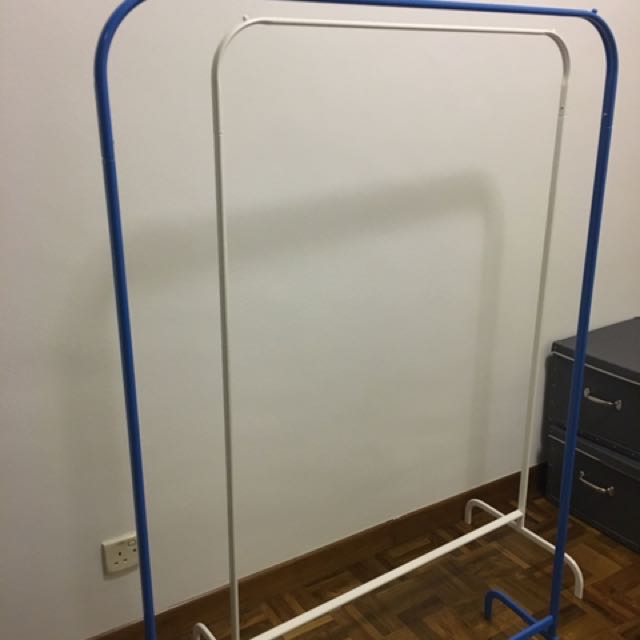 Clothes Hanging Rails Mulig Ikea X 3 Temporary Wardrobe