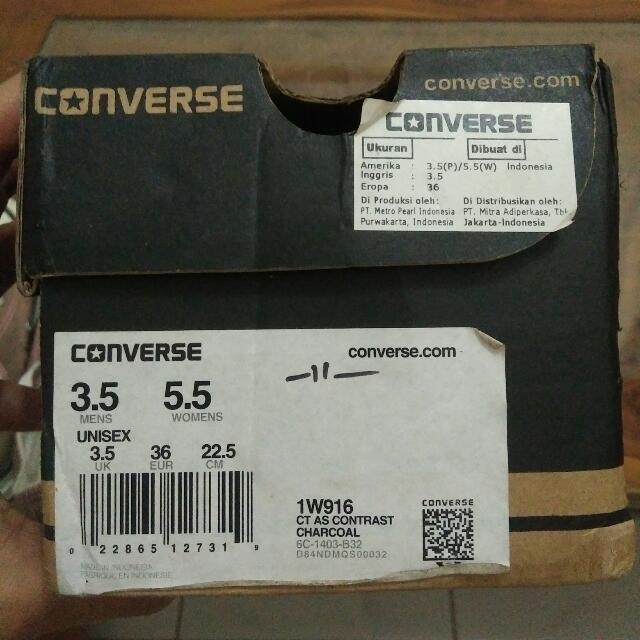 converse original box