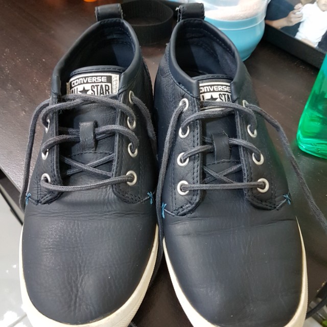 Converse All Star Midtown Soft Leather Mid Cut Men s Fashion