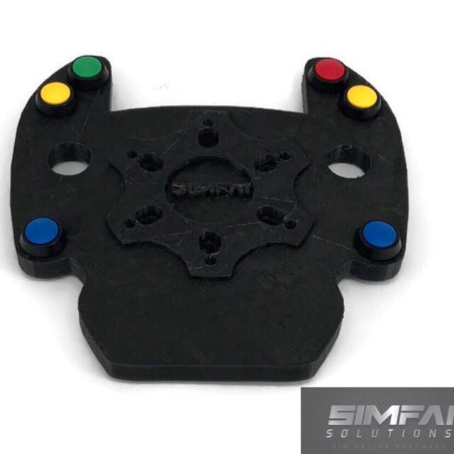 Button Plate para volante Logitech G27 - M7Help