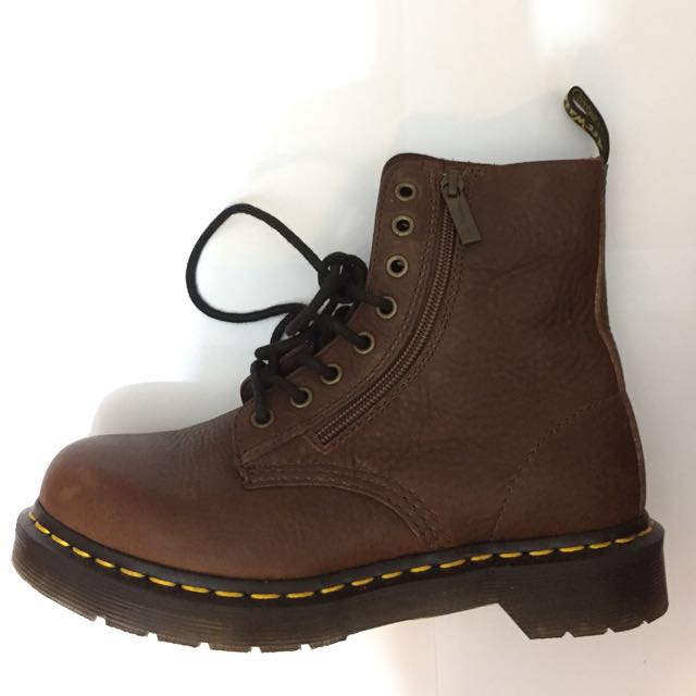 dr martens pascal zip grizzly