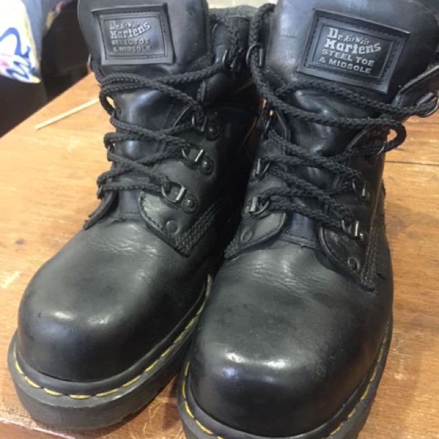 Dr martens industrial steel toe and midsole deals