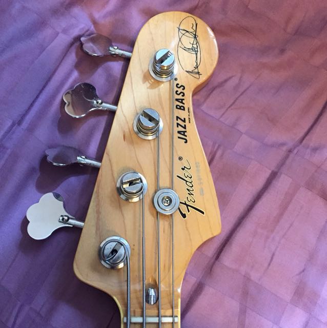 Fender Marcus Miller Jazz Bass (MIJ) w Sadowsky Preamp, Hobbies & Toys