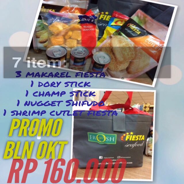 Fiesta Nugget Promo Makanan Minuman Makanan Instan Di Carousell
