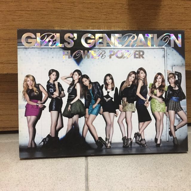 SNSD GIRLS' GENERATION FLOWER POWER Limited CD Photo Booklet Poster Sealed NEW 