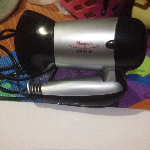 Hair Dryer Maspion Mp 5140 Warna Abu Tanpa Dus Health Beauty