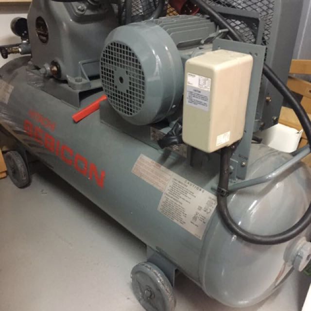 Heavy Duty Hitachi Air Compressor, Everything Else on Carousell