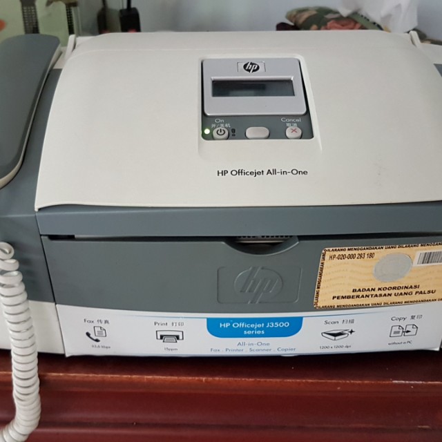 HP Office Jet J3500 series, Elektronik, Komputer, Lainnya di Carousell