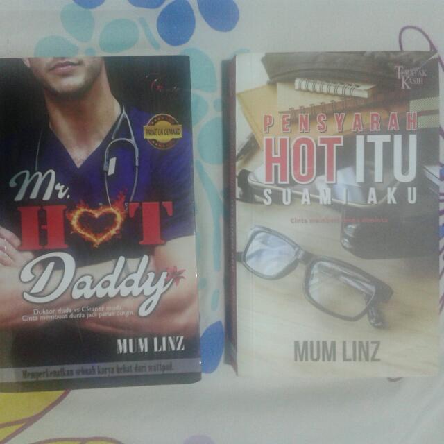 Novel Melayu Mr Hot Daddy Pensyarah Hot Itu Suami Aku Mum Linz Books Stationery Books On Carousell
