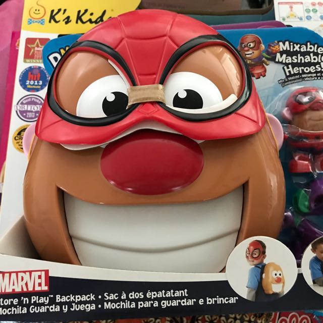 Mr potato head store n play backpack