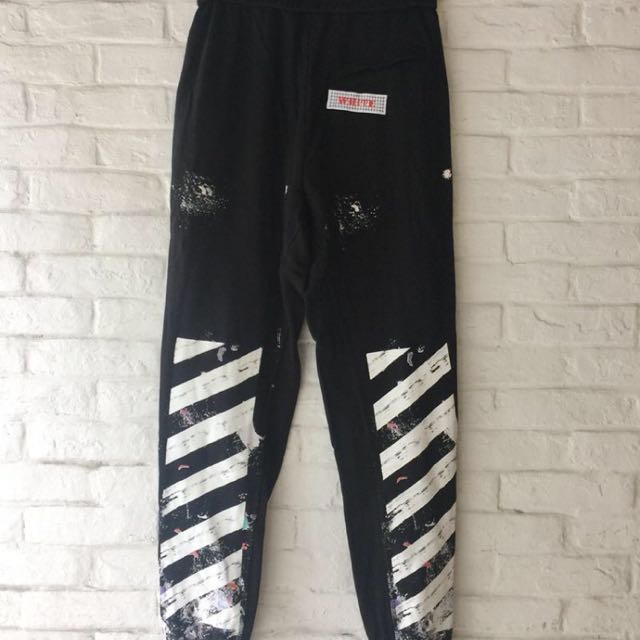 Off white galaxy sweatpants new arrivals