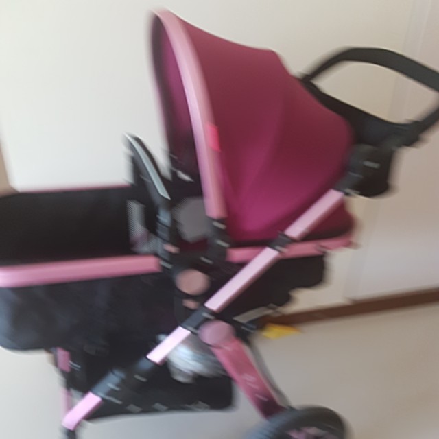 Purple belecoo stroller Babies Kids Going Out Strollers on Carousell
