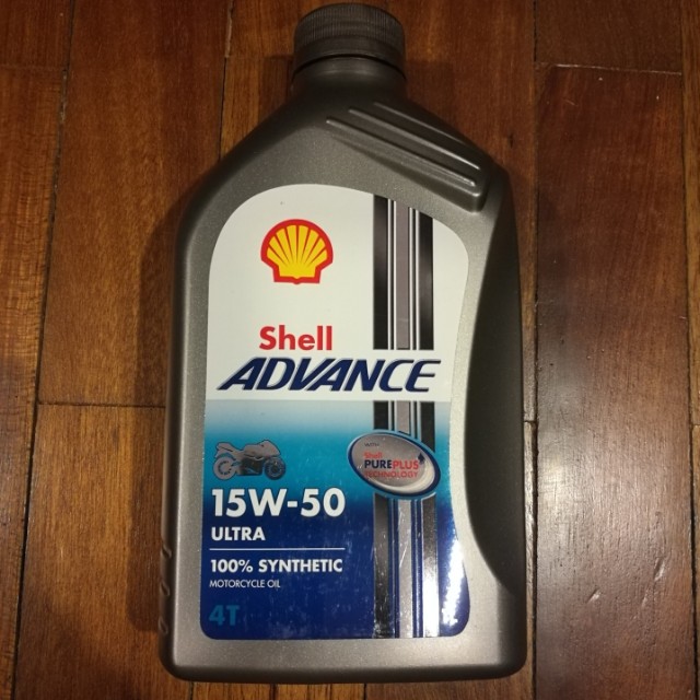 Shell Advance Ultra 15w50 • Fully synthetic Engine Oil (1 litre), Auto