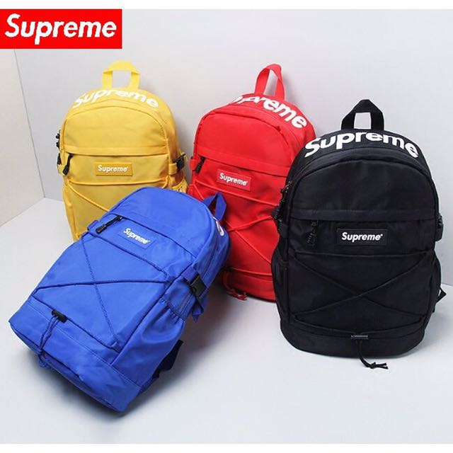 Supreme, Bags, Supreme Red 2 Denier Cordura Backpack