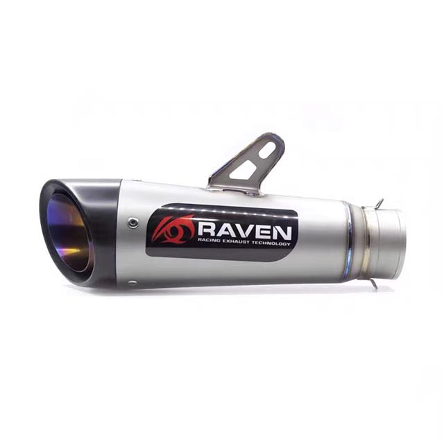 Titanium muffler Raven, Auto Accessories on Carousell