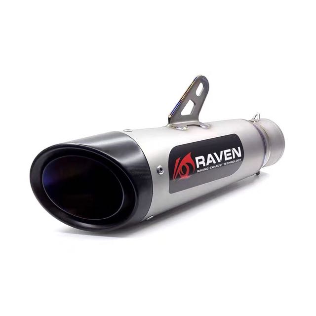 Titanium muffler Raven, Auto Accessories on Carousell